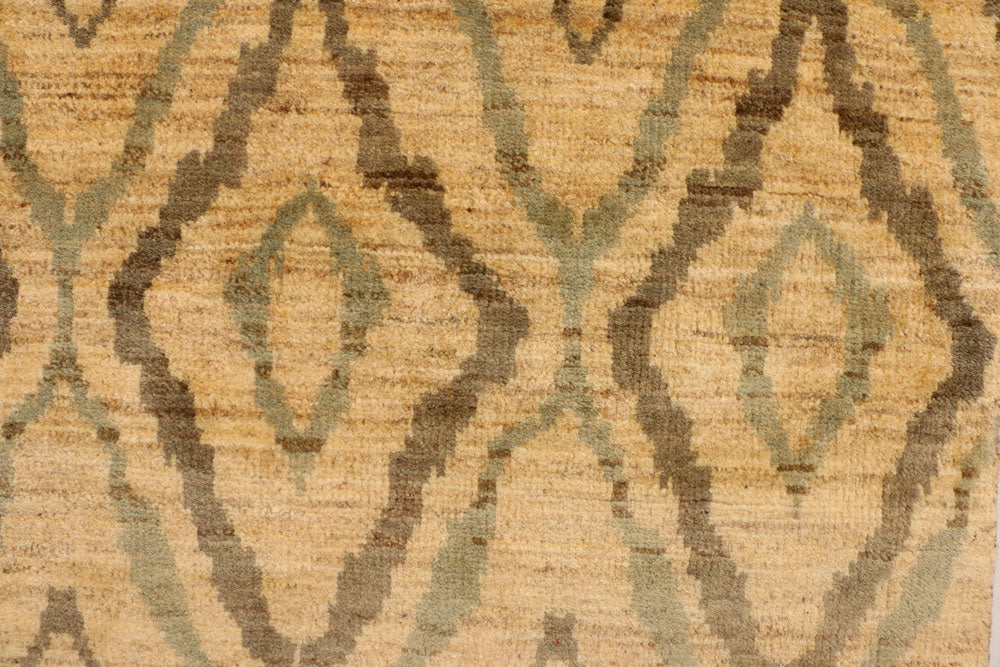 Navajo White Gabbeh 2' 6 x 12' - No. 36476 - ALRUG Rug Store