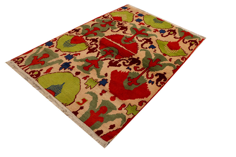 Multi Colored Gabbeh 4' 5 x 6' 7 - No. 36477 - ALRUG Rug Store