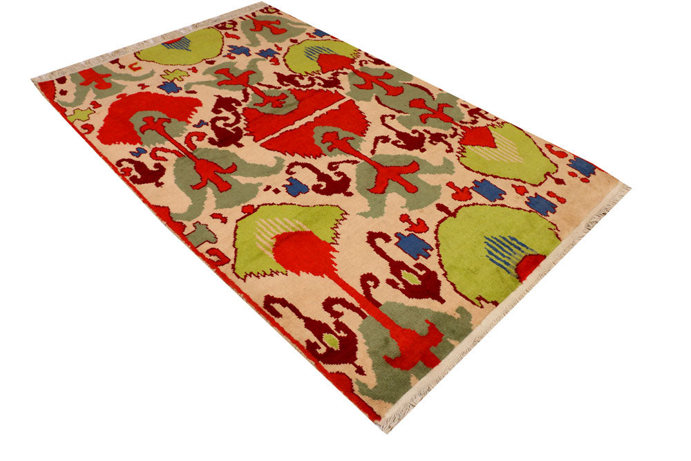 Multi Colored Gabbeh 4' 5 x 6' 7 - No. 36477 - ALRUG Rug Store