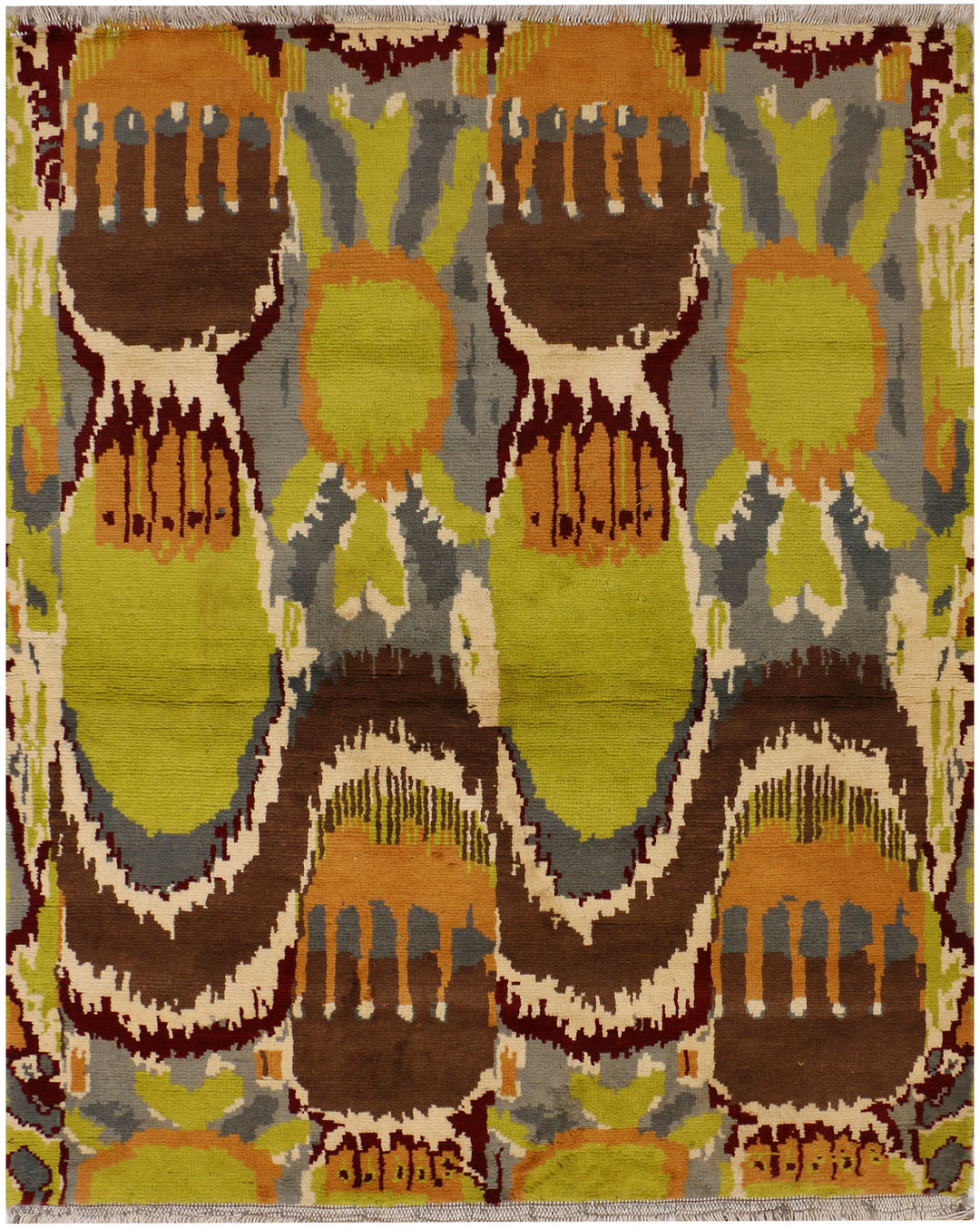 Multi Colored Gabbeh 4' 6 x 6' - No. 36479 - ALRUG Rug Store
