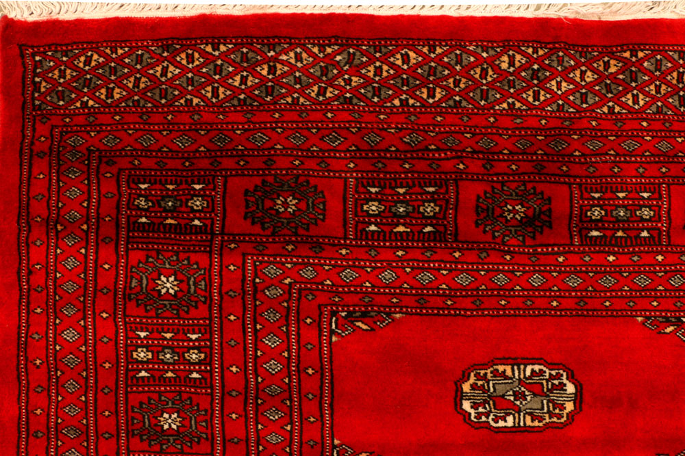 Red Bokhara 7' 11 x 10' - No. 37049 - ALRUG Rug Store