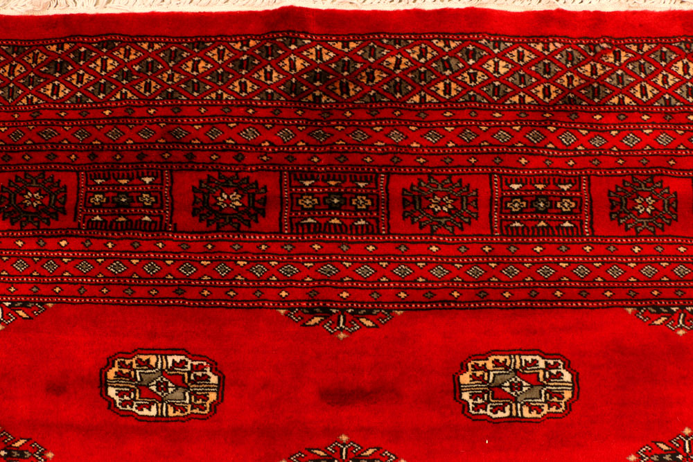 Red Bokhara 7' 11 x 10' - No. 37049 - ALRUG Rug Store
