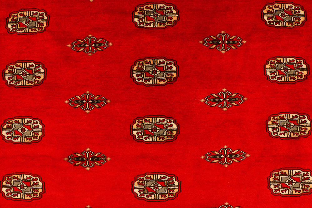 Red Bokhara 7' 11 x 10' - No. 37049 - ALRUG Rug Store
