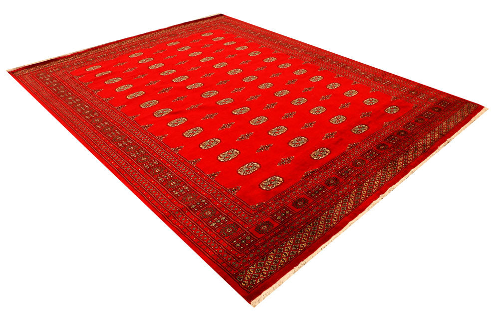 Red Bokhara 7' 11 x 10' - No. 37049 - ALRUG Rug Store