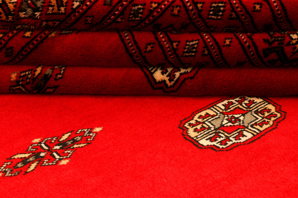 Red Bokhara 7' 11 x 10' - No. 37049 - ALRUG Rug Store
