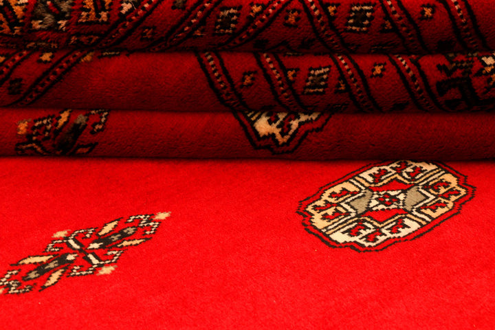 Red Bokhara 7' 11 x 10' - No. 37049 - ALRUG Rug Store