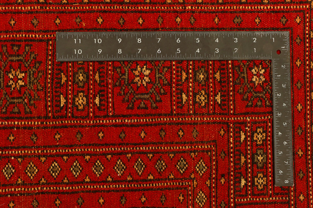 Red Bokhara 7' 11 x 10' - No. 37049 - ALRUG Rug Store