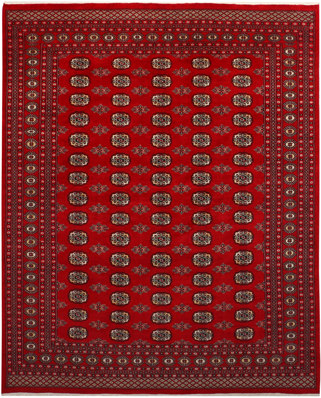 Firebrick Bokhara 8' x 10' - No. 37151 - ALRUG Rug Store