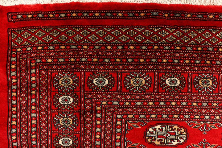 Firebrick Bokhara 9' 2 x 12' 2 - No. 37244 - ALRUG Rug Store