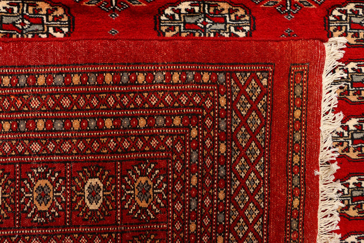 Firebrick Bokhara 9' 2 x 12' 2 - No. 37244 - ALRUG Rug Store