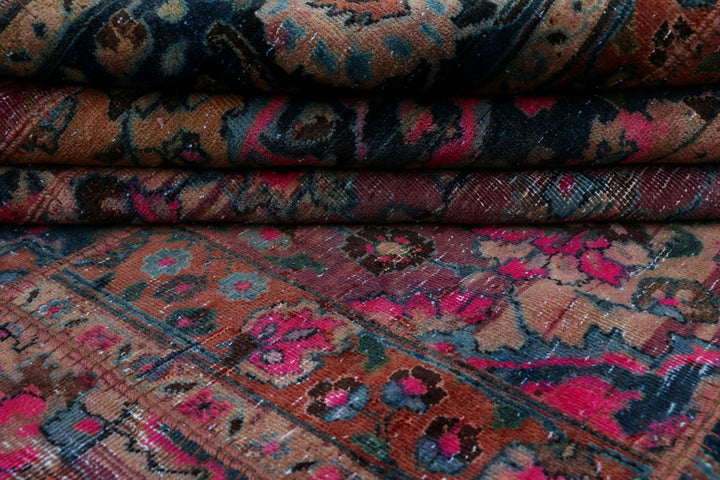 Multi Colored Patchwork 6' 11 x 9' 11 - No. 37481 - ALRUG Rug Store