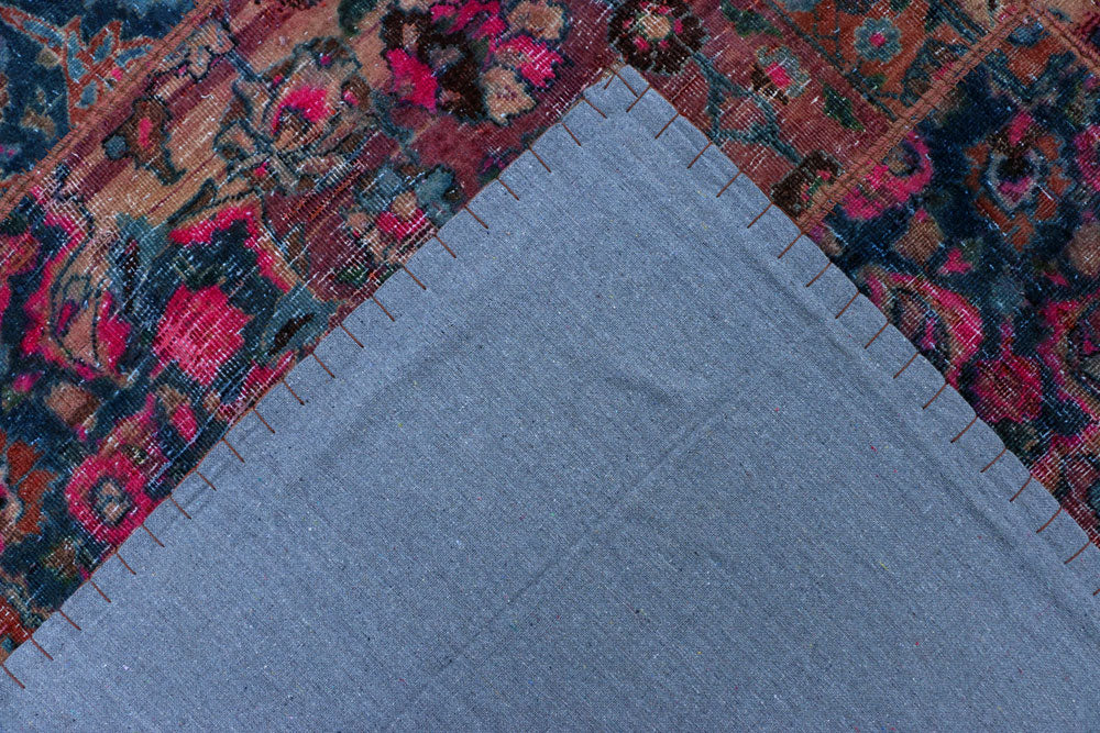 Multi Colored Patchwork 6' 11 x 9' 11 - No. 37481 - ALRUG Rug Store