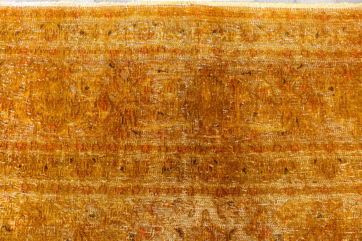 Goldenrod Overdyed 8' 11 x 11' 11 - No. 37488 - ALRUG Rug Store
