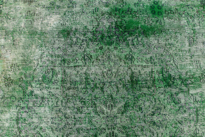 Green Overdyed 9' 5 x 12' 3 - No. 37492 - ALRUG Rug Store