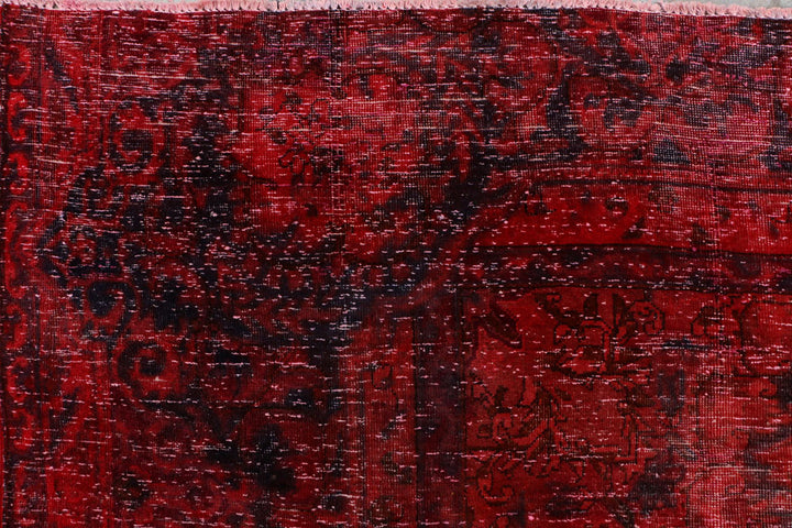 Maroon Overdyed 9' 5 x 12' 11 - No. 37498 - ALRUG Rug Store