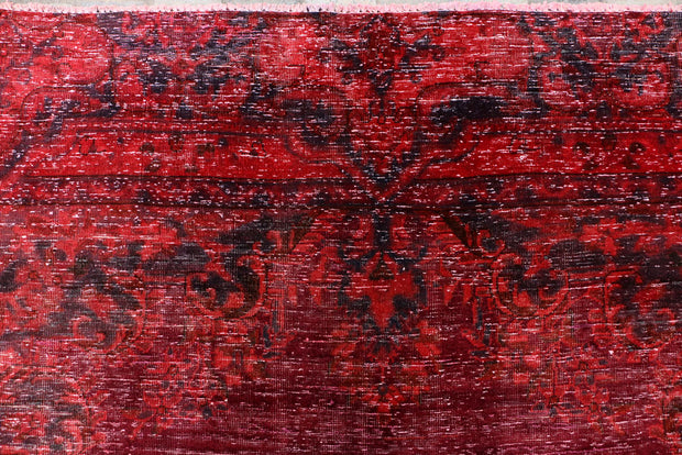 Maroon Overdyed 9' 5 x 12' 11 - No. 37498 - ALRUG Rug Store
