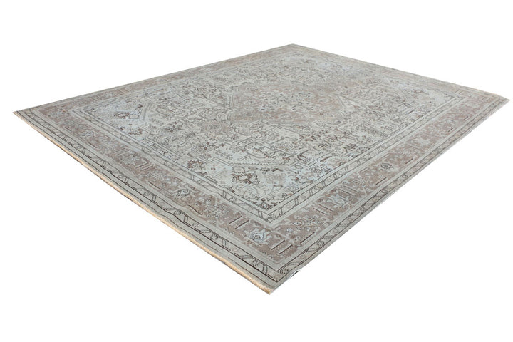 Dark Grey Vintage 9' 7 x 12' 9 - No. 37505 - ALRUG Rug Store