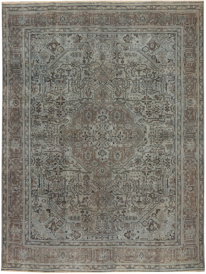 Dark Grey Vintage 9' 7 x 12' 9 - No. 37505 - ALRUG Rug Store
