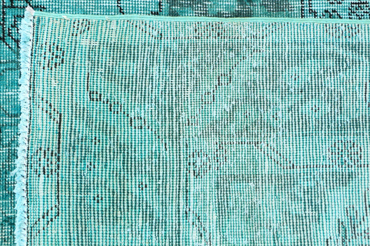 Light Sea Green Overdyed 6' 2 x 9' 2 - No. 37507 - ALRUG Rug Store