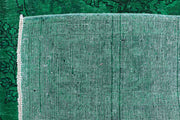Forestgreen Overdyed 6' 4 x 9' 10 - No. 37509 - ALRUG Rug Store