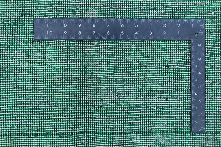 Forestgreen Overdyed 6' 4 x 9' 10 - No. 37509 - ALRUG Rug Store