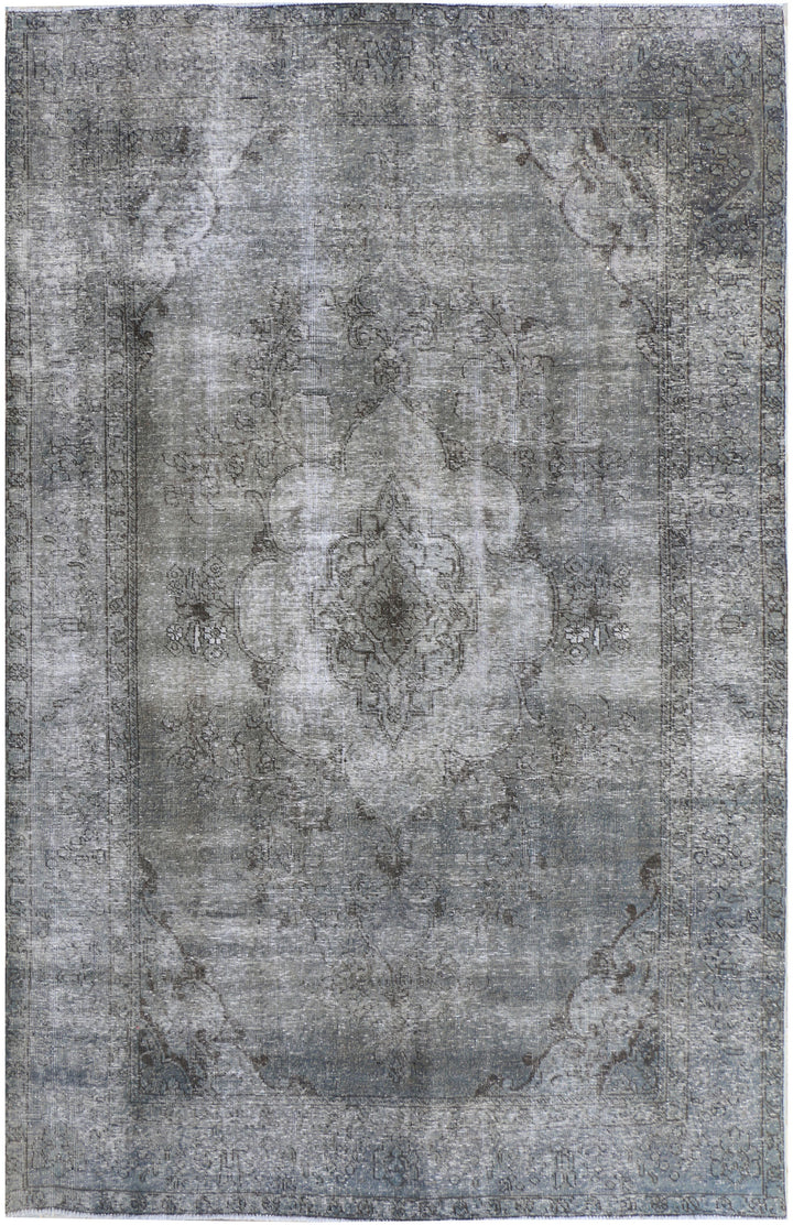Grey Overdyed 6' 6 x 9' 4 - No. 37510 - ALRUG Rug Store