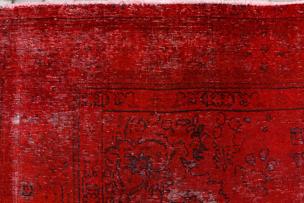 Maroon Overdyed 9' 3 x 12' 9 - No. 37515 - ALRUG Rug Store