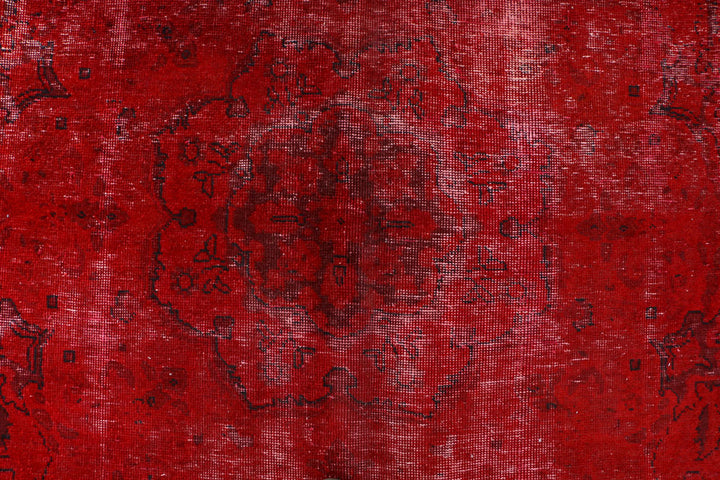 Maroon Overdyed 9' 3 x 12' 9 - No. 37515 - ALRUG Rug Store