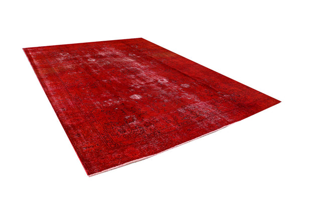 Maroon Overdyed 9' 3 x 12' 9 - No. 37515 - ALRUG Rug Store