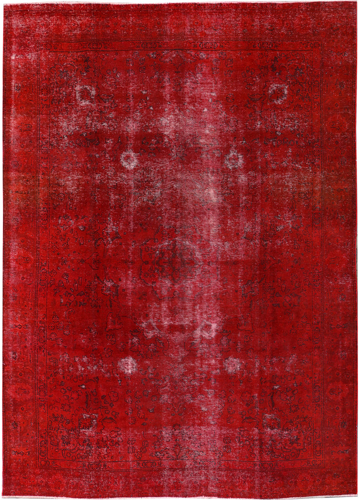 Maroon Overdyed 9' 3 x 12' 9 - No. 37515 - ALRUG Rug Store