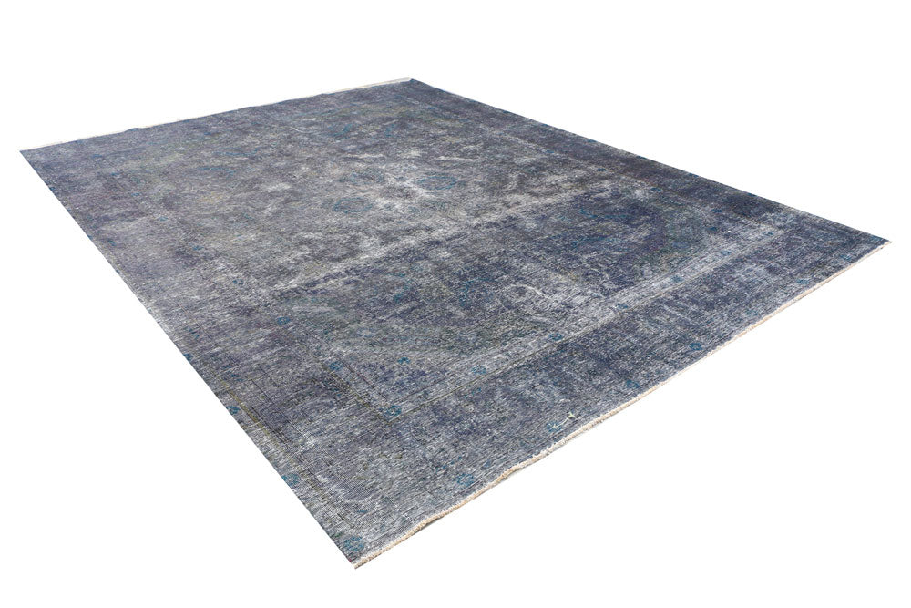 Dim Grey Overdyed 9' 8 x 12' 10 - No. 37518 - ALRUG Rug Store