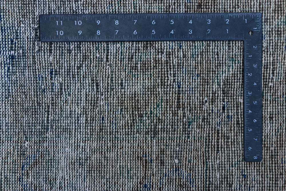 Grey Overdyed 9' 10 x 12' 3 - No. 37523 - ALRUG Rug Store