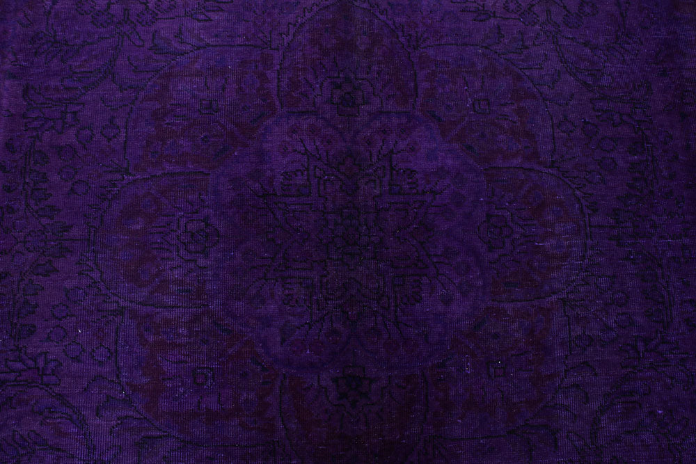 Rebecca Purple Overdyed 9' 10 x 12' 4 - No. 37526 - ALRUG Rug Store