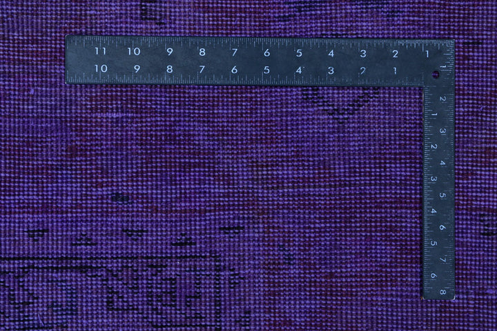 Rebecca Purple Overdyed 9' 10 x 12' 4 - No. 37526 - ALRUG Rug Store