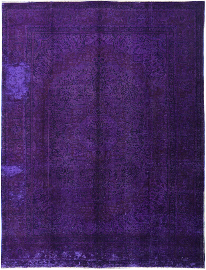 Rebecca Purple Overdyed 9' 10 x 12' 4 - No. 37526 - ALRUG Rug Store
