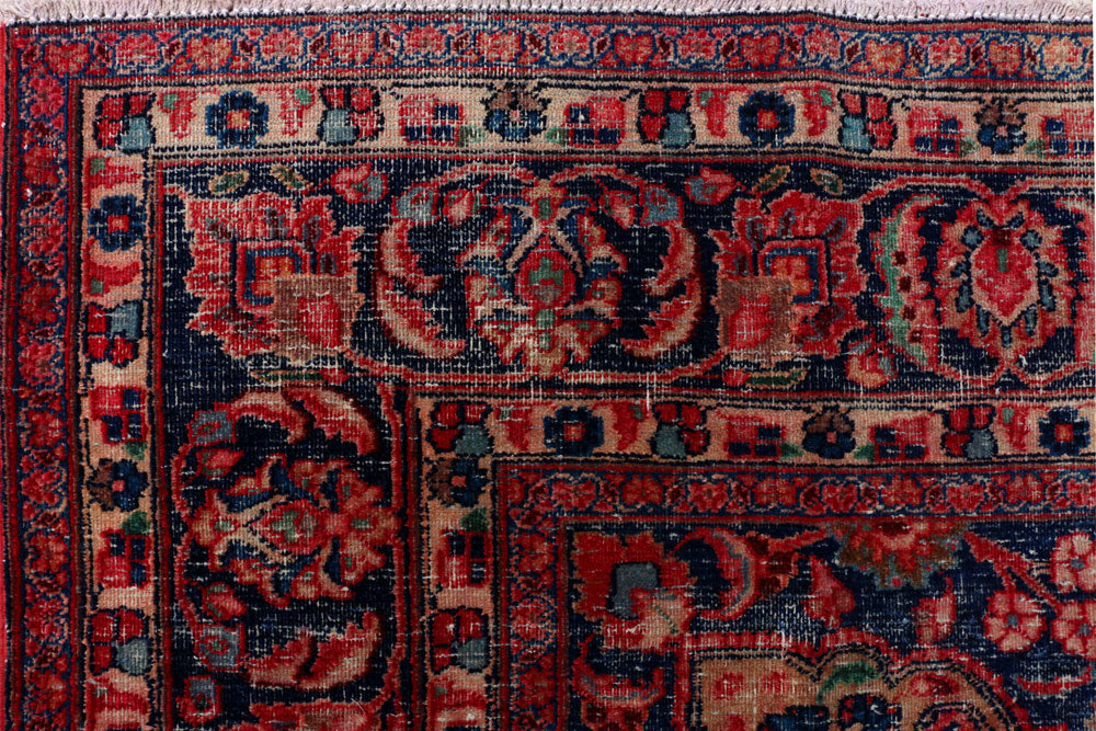 Firebrick Vintage 6' 8 x 9' 9 - No. 37529 - ALRUG Rug Store