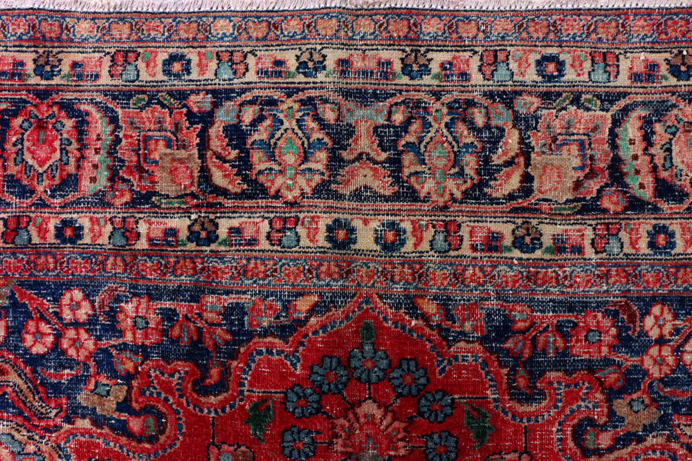 Firebrick Vintage 6' 8 x 9' 9 - No. 37529 - ALRUG Rug Store