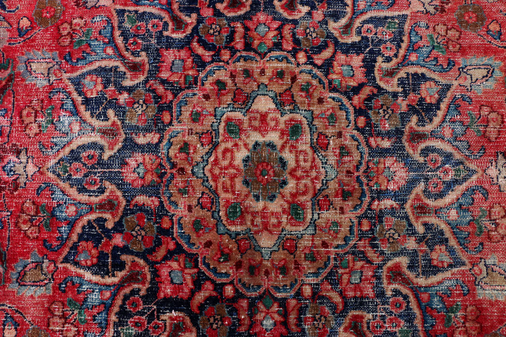 Firebrick Vintage 6' 8 x 9' 9 - No. 37529 - ALRUG Rug Store