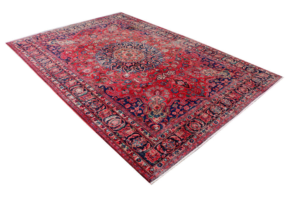 Firebrick Vintage 6' 8 x 9' 9 - No. 37529 - ALRUG Rug Store