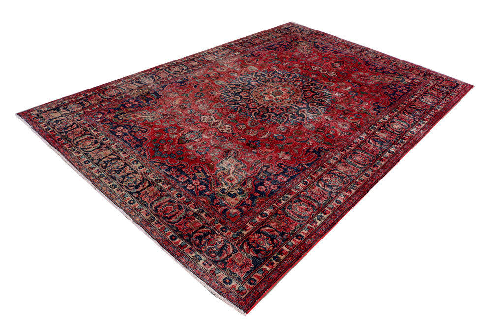 Firebrick Vintage 6' 8 x 9' 9 - No. 37529 - ALRUG Rug Store