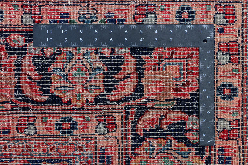 Firebrick Vintage 6' 8 x 9' 9 - No. 37529 - ALRUG Rug Store