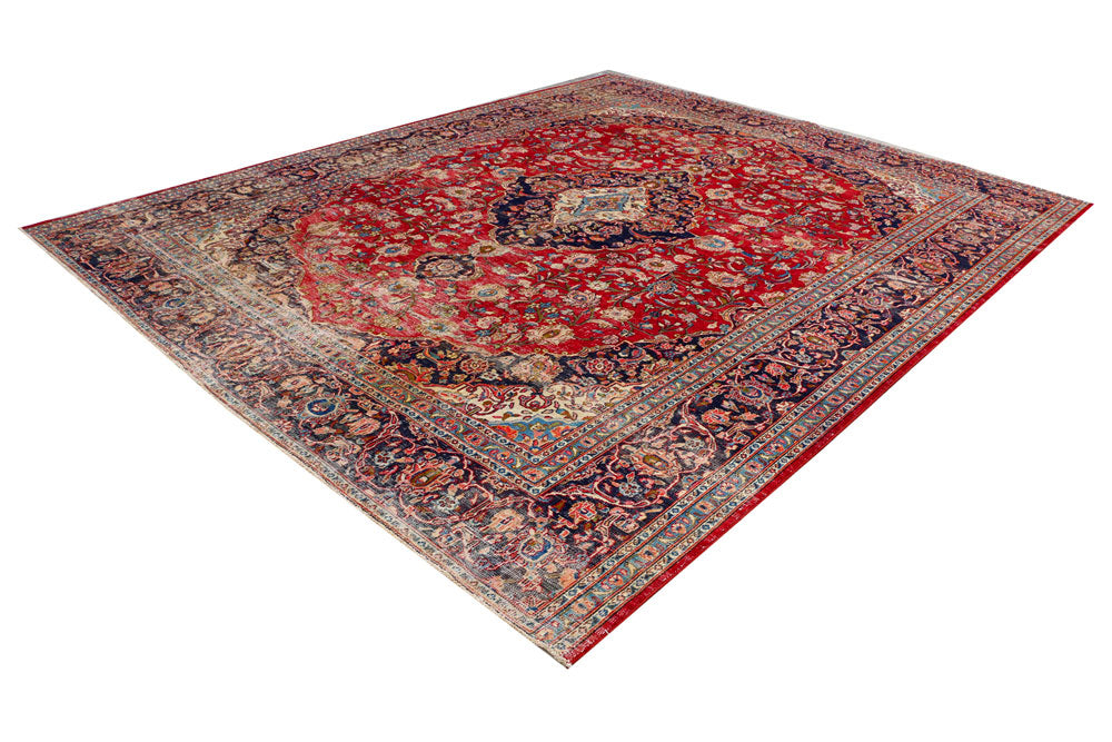 Firebrick Vintage 9' 8 x 12' 2 - No. 37530 - ALRUG Rug Store