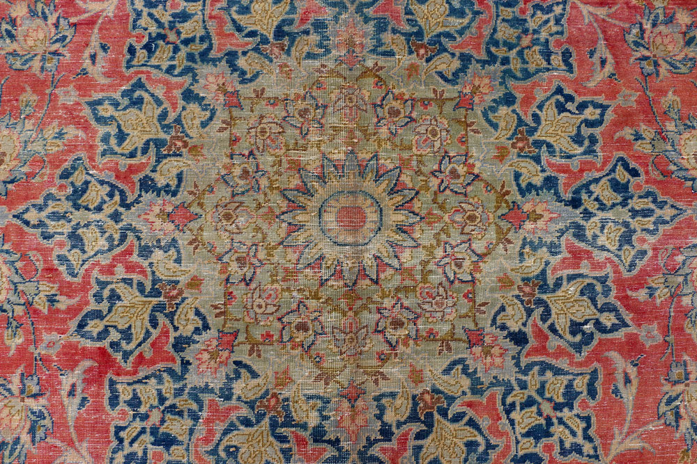 Indian Red Vintage 10' 11 x 15' 1 - No. 37532 - ALRUG Rug Store