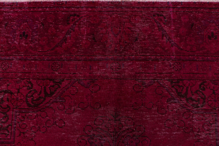 Crimson Overdyed 9' 9 x 12' 1 - No. 37533 - ALRUG Rug Store