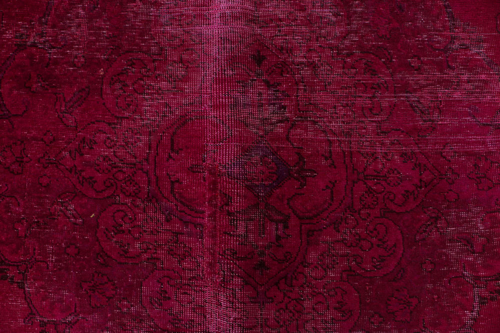 Crimson Overdyed 9' 9 x 12' 1 - No. 37533 - ALRUG Rug Store