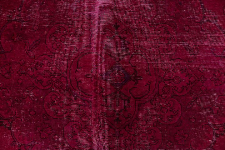 Crimson Overdyed 9' 9 x 12' 1 - No. 37533 - ALRUG Rug Store