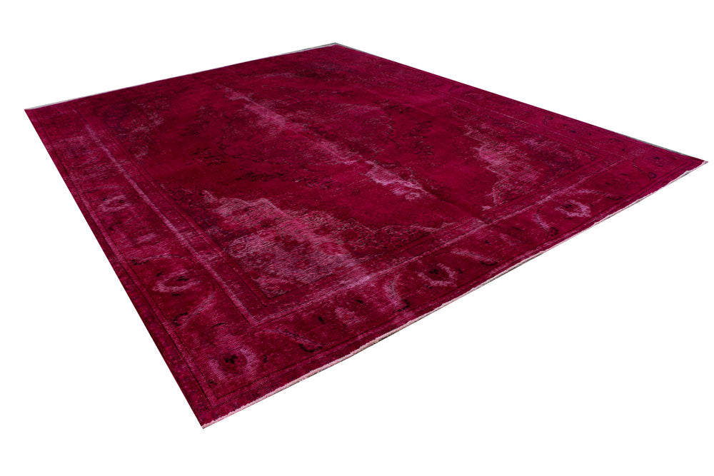 Crimson Overdyed 9' 9 x 12' 1 - No. 37533 - ALRUG Rug Store