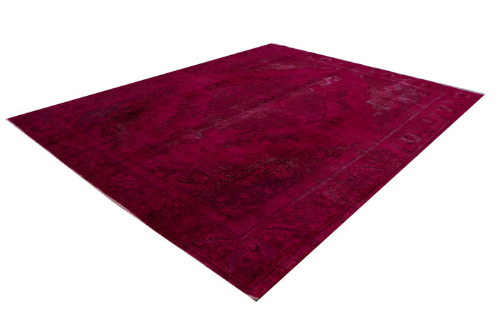 Crimson Overdyed 9' 9 x 12' 1 - No. 37533 - ALRUG Rug Store