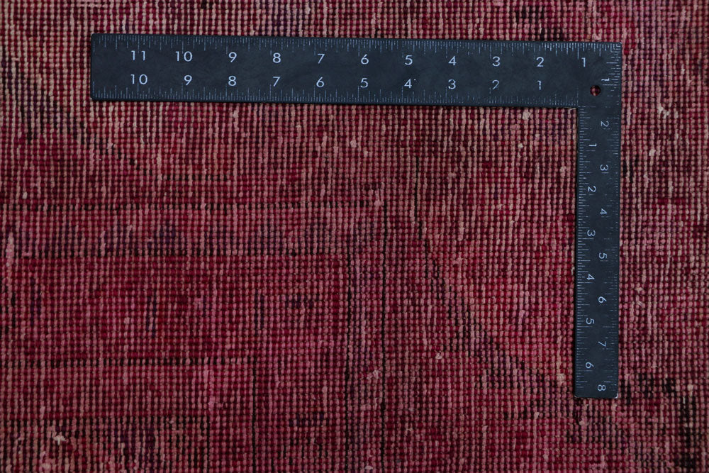 Crimson Overdyed 9' 9 x 12' 1 - No. 37533 - ALRUG Rug Store
