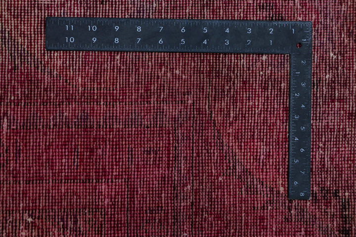 Crimson Overdyed 9' 9 x 12' 1 - No. 37533 - ALRUG Rug Store